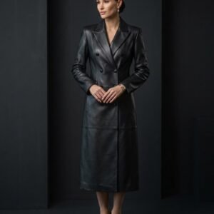 Signature Leather Coat